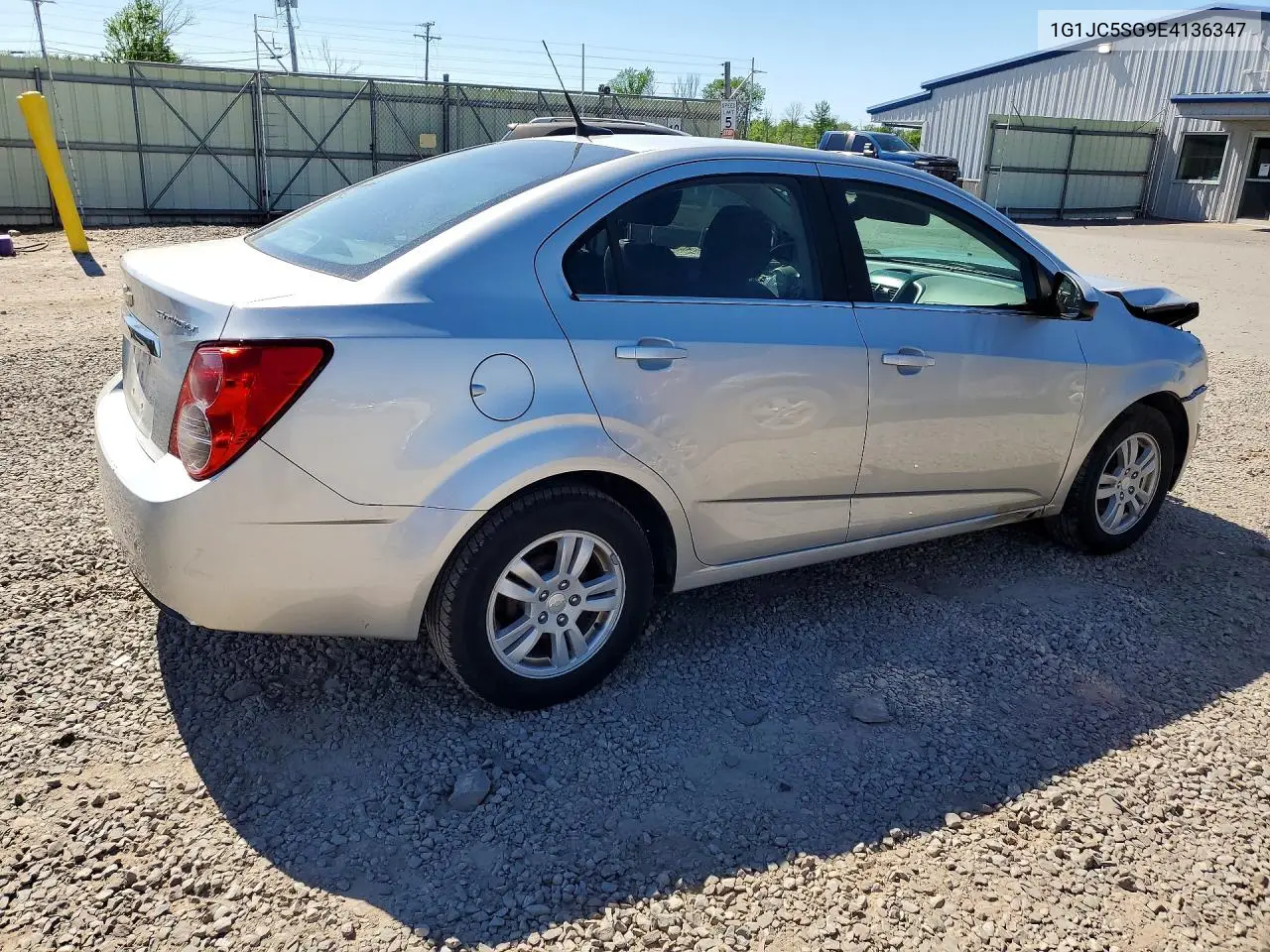 2014 Chevrolet Sonic Lt VIN: 1G1JC5SG9E4136347 Lot: 55886166