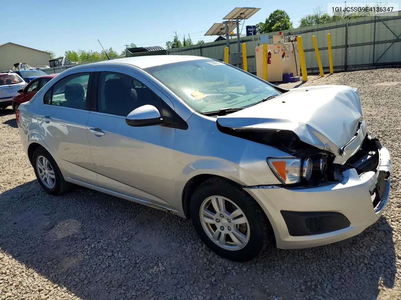 2014 Chevrolet Sonic Lt VIN: 1G1JC5SG9E4136347 Lot: 55886166