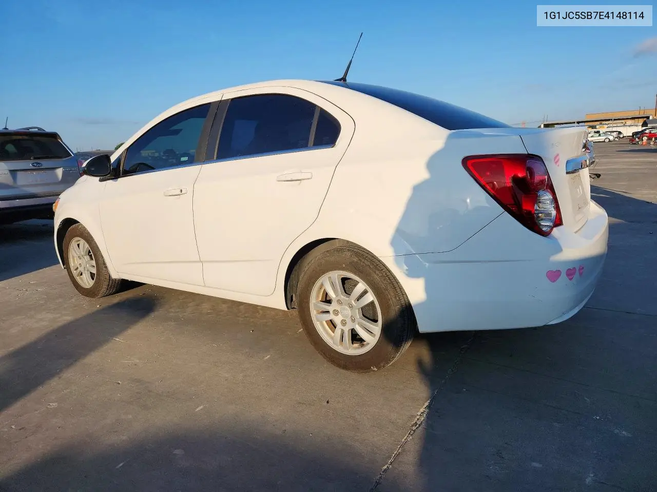 2014 Chevrolet Sonic Lt VIN: 1G1JC5SB7E4148114 Lot: 56110936
