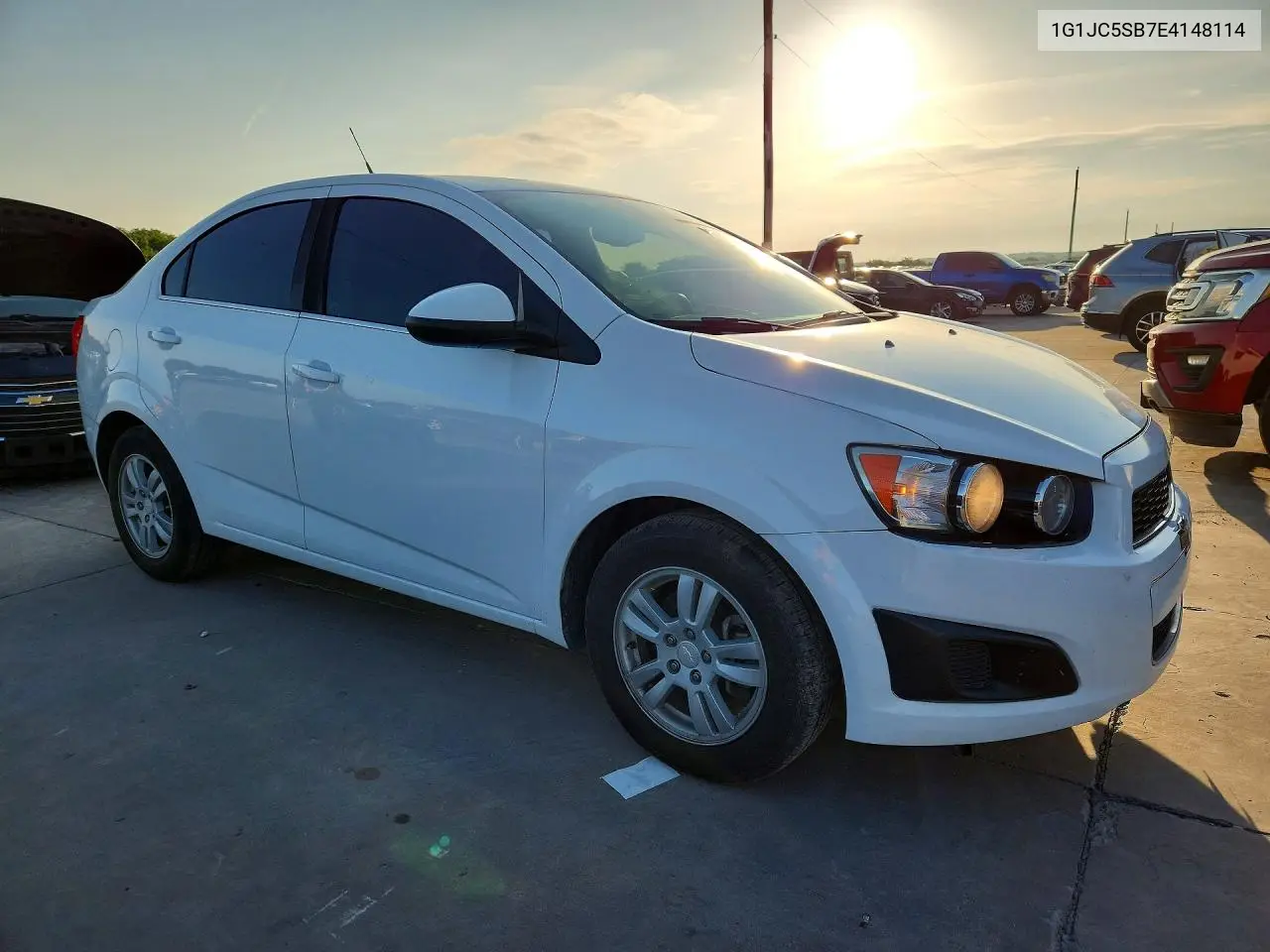 2014 Chevrolet Sonic Lt VIN: 1G1JC5SB7E4148114 Lot: 56110936