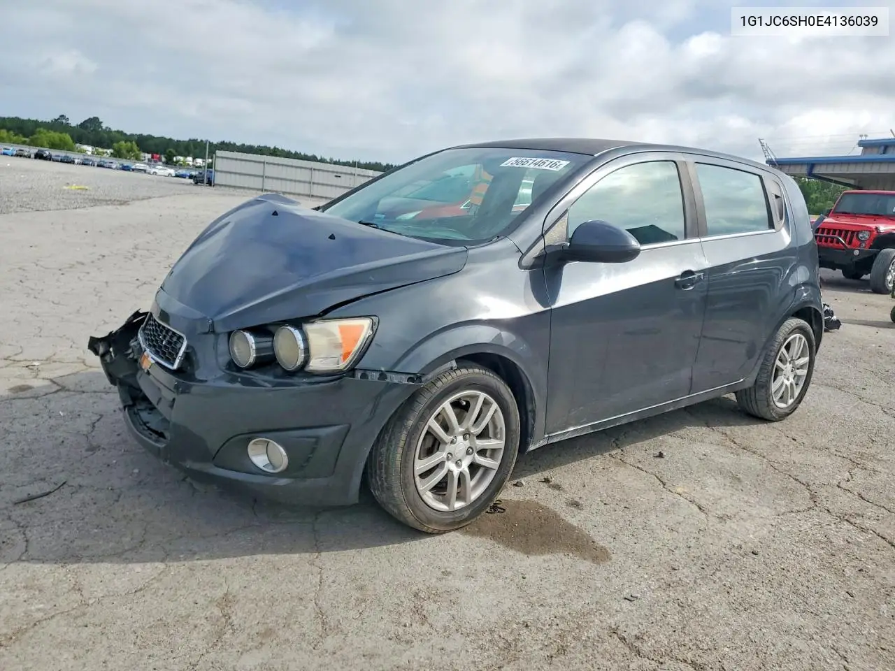 2014 Chevrolet Sonic Lt VIN: 1G1JC6SH0E4136039 Lot: 56614616