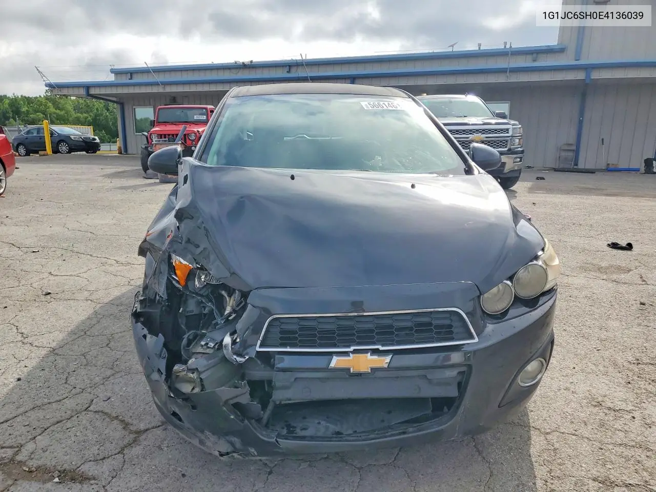 2014 Chevrolet Sonic Lt VIN: 1G1JC6SH0E4136039 Lot: 56614616