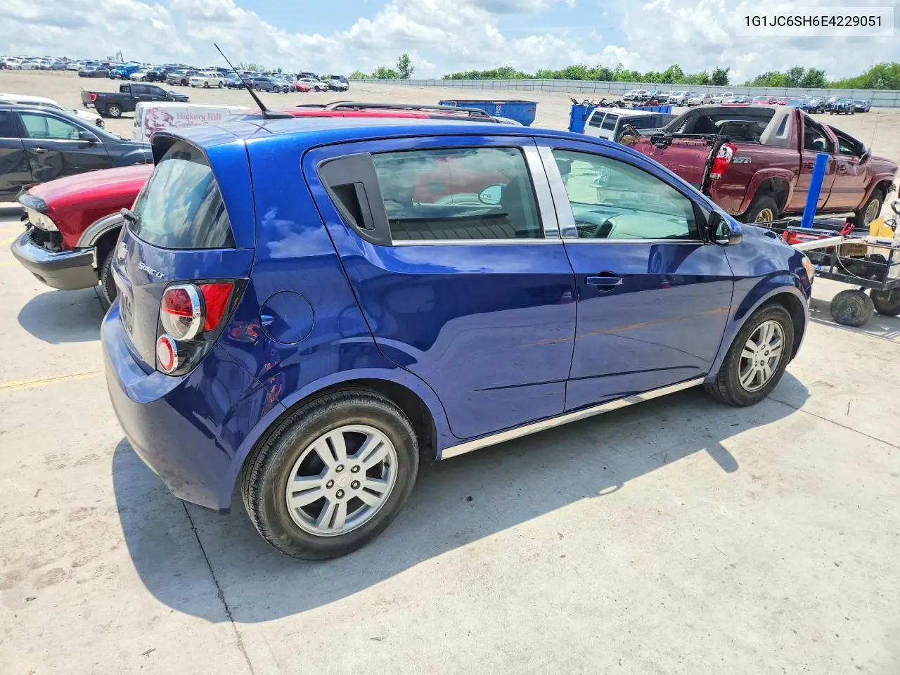 2014 Chevrolet Sonic Lt VIN: 1G1JC6SH6E4229051 Lot: 56789166