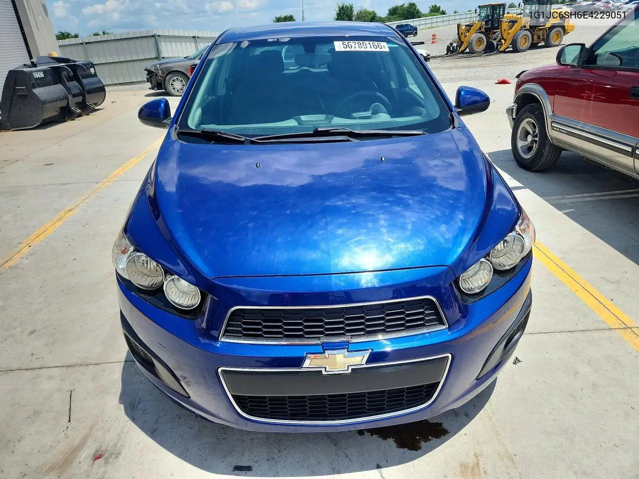 2014 Chevrolet Sonic Lt VIN: 1G1JC6SH6E4229051 Lot: 56789166