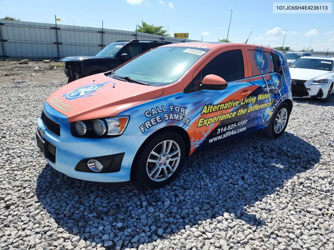 2014 Chevrolet Sonic Lt VIN: 1G1JC6SH4E4236113 Lot: 57010136