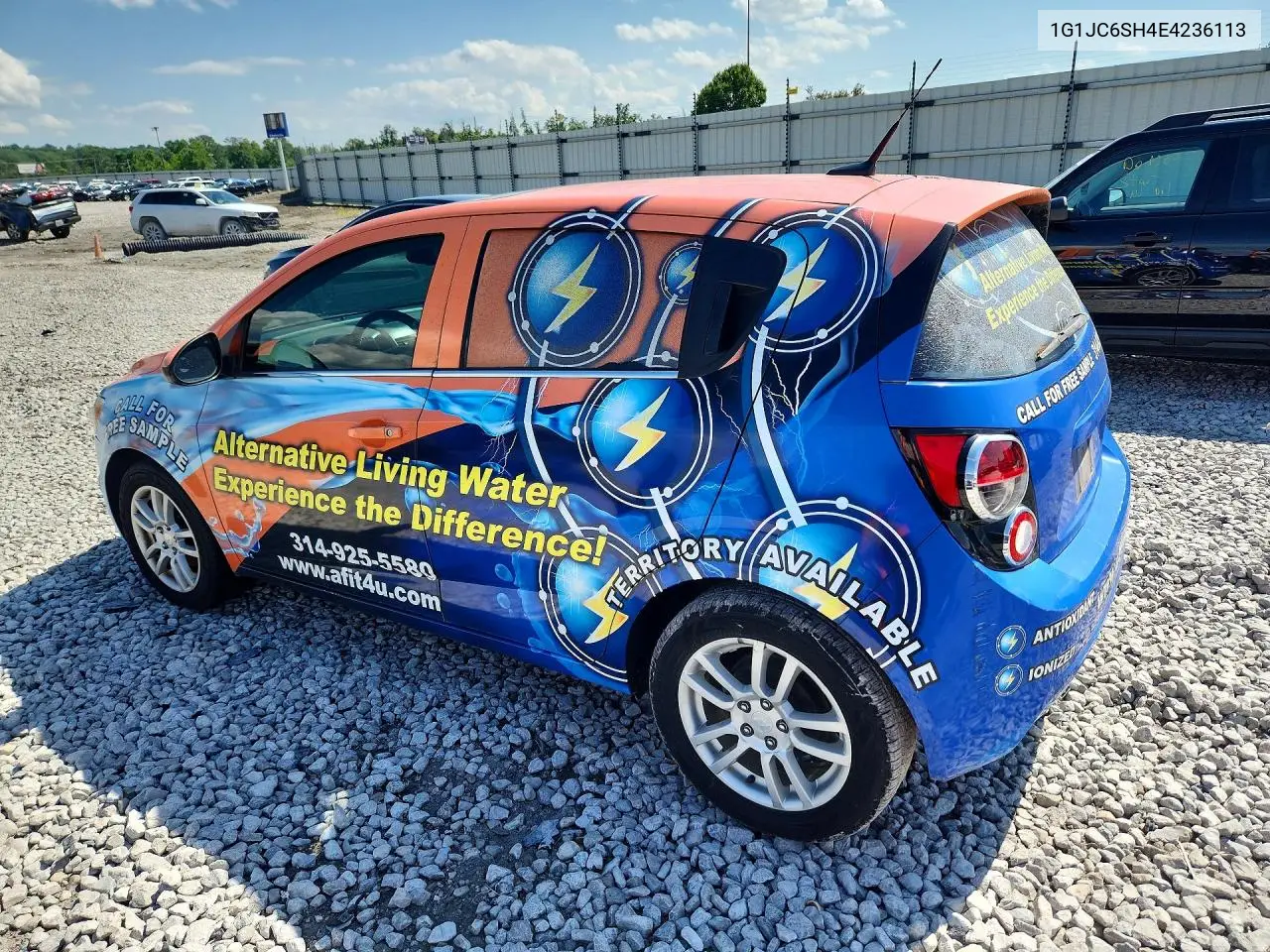 2014 Chevrolet Sonic Lt VIN: 1G1JC6SH4E4236113 Lot: 57010136