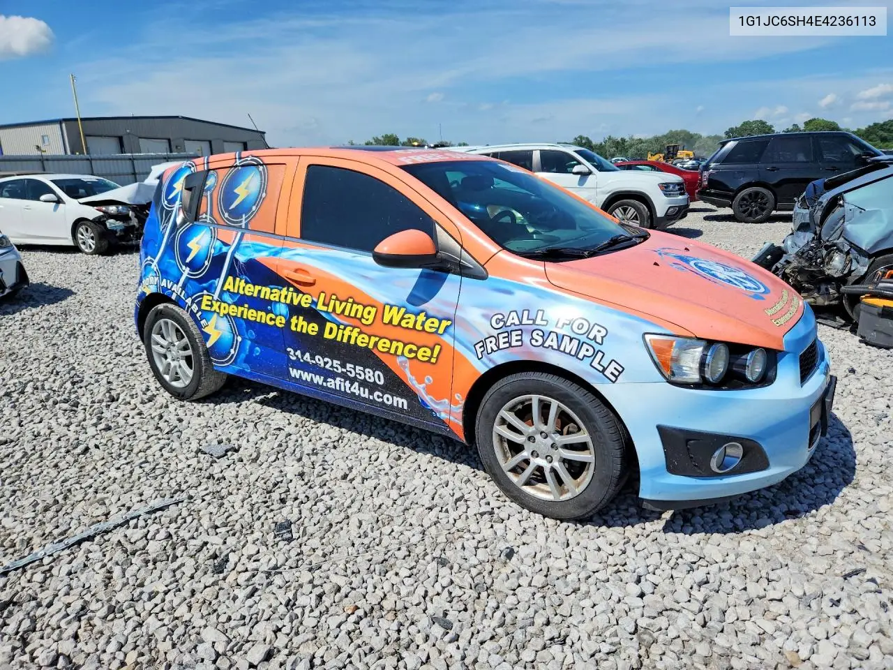2014 Chevrolet Sonic Lt VIN: 1G1JC6SH4E4236113 Lot: 57010136