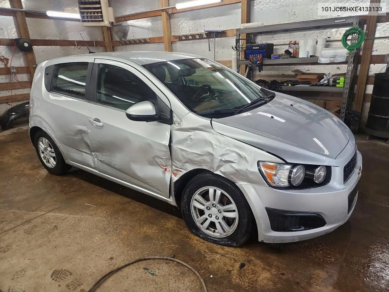 2014 Chevrolet Sonic Lt VIN: 1G1JC6SHXE4133133 Lot: 57063176