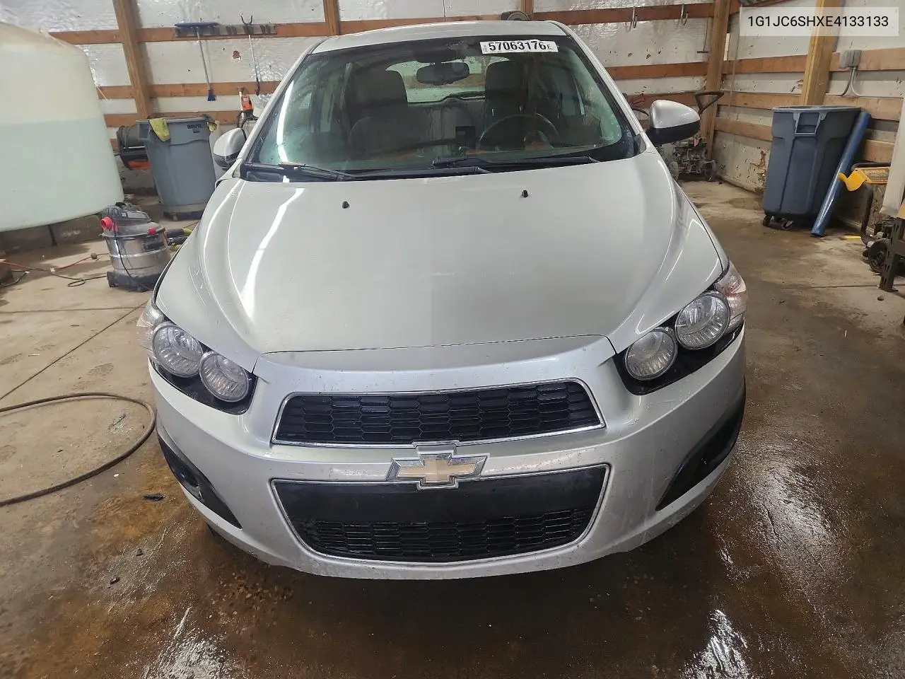 2014 Chevrolet Sonic Lt VIN: 1G1JC6SHXE4133133 Lot: 57063176