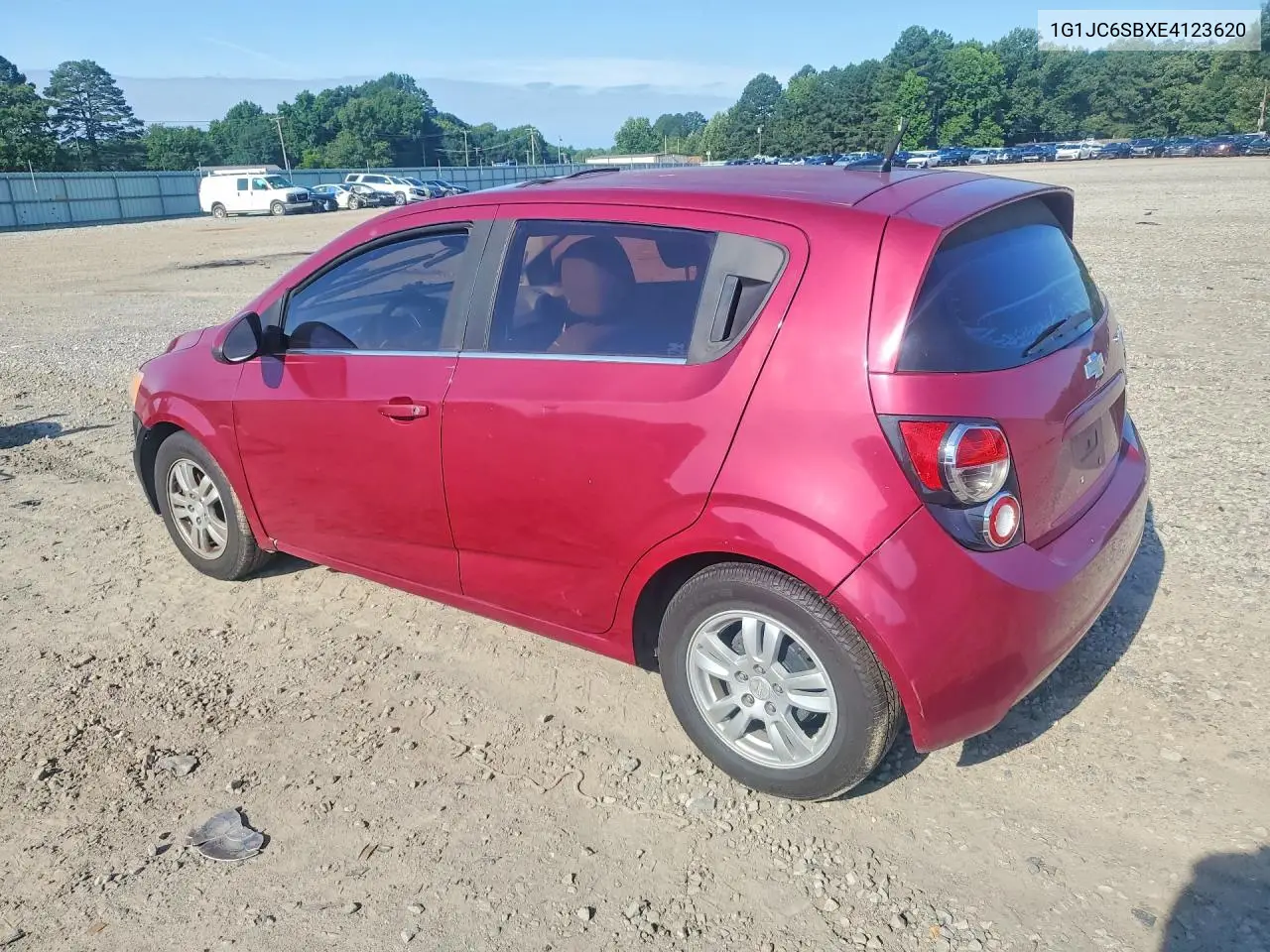 2014 Chevrolet Sonic Lt VIN: 1G1JC6SBXE4123620 Lot: 57478696