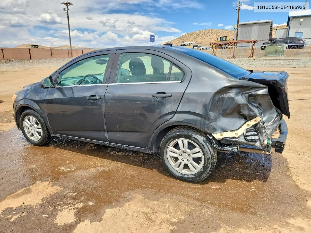 2014 Chevrolet Sonic Lt VIN: 1G1JC5SH0E4186935 Lot: 58097766