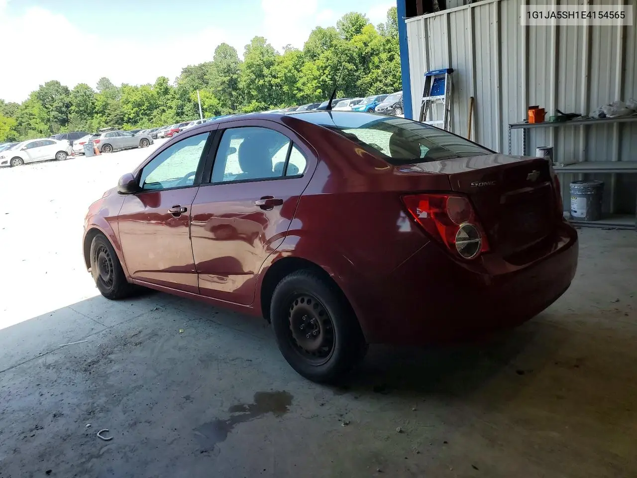2014 Chevrolet Sonic Ls VIN: 1G1JA5SH1E4154565 Lot: 58186866
