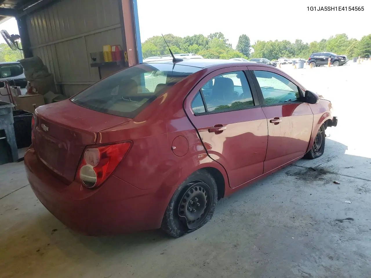 2014 Chevrolet Sonic Ls VIN: 1G1JA5SH1E4154565 Lot: 58186866