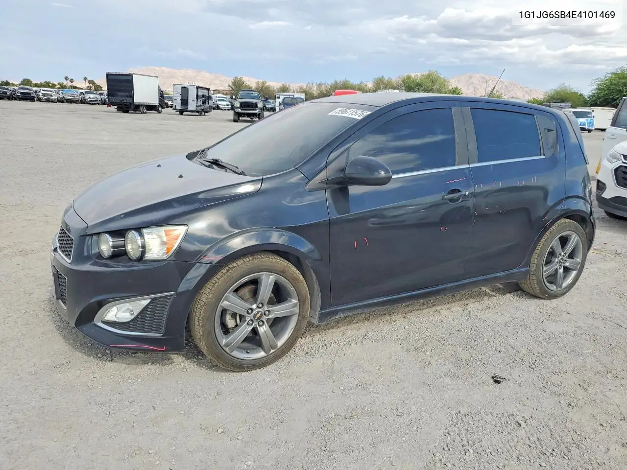 2014 Chevrolet Sonic Rs VIN: 1G1JG6SB4E4101469 Lot: 59671576