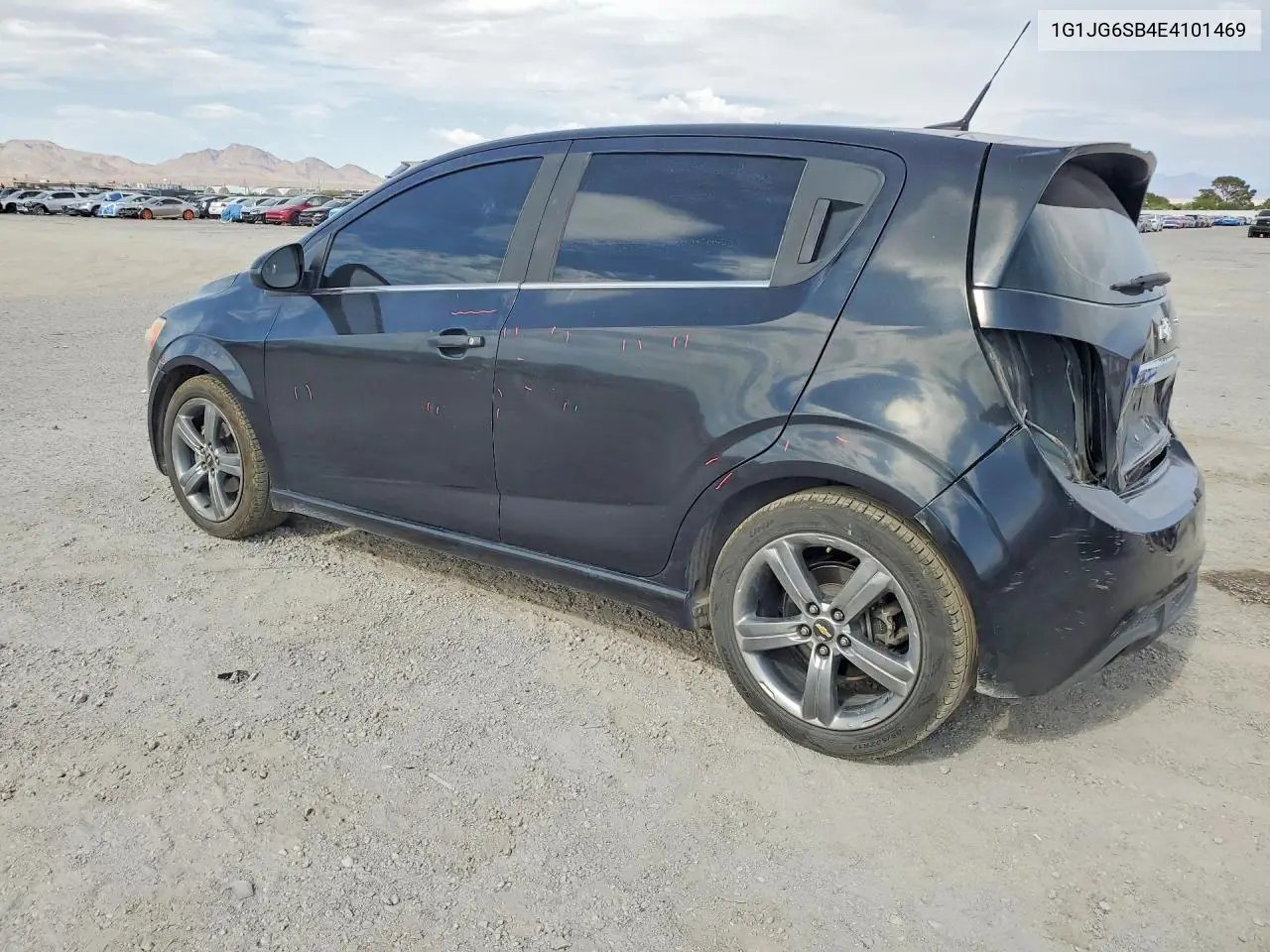 2014 Chevrolet Sonic Rs VIN: 1G1JG6SB4E4101469 Lot: 59671576