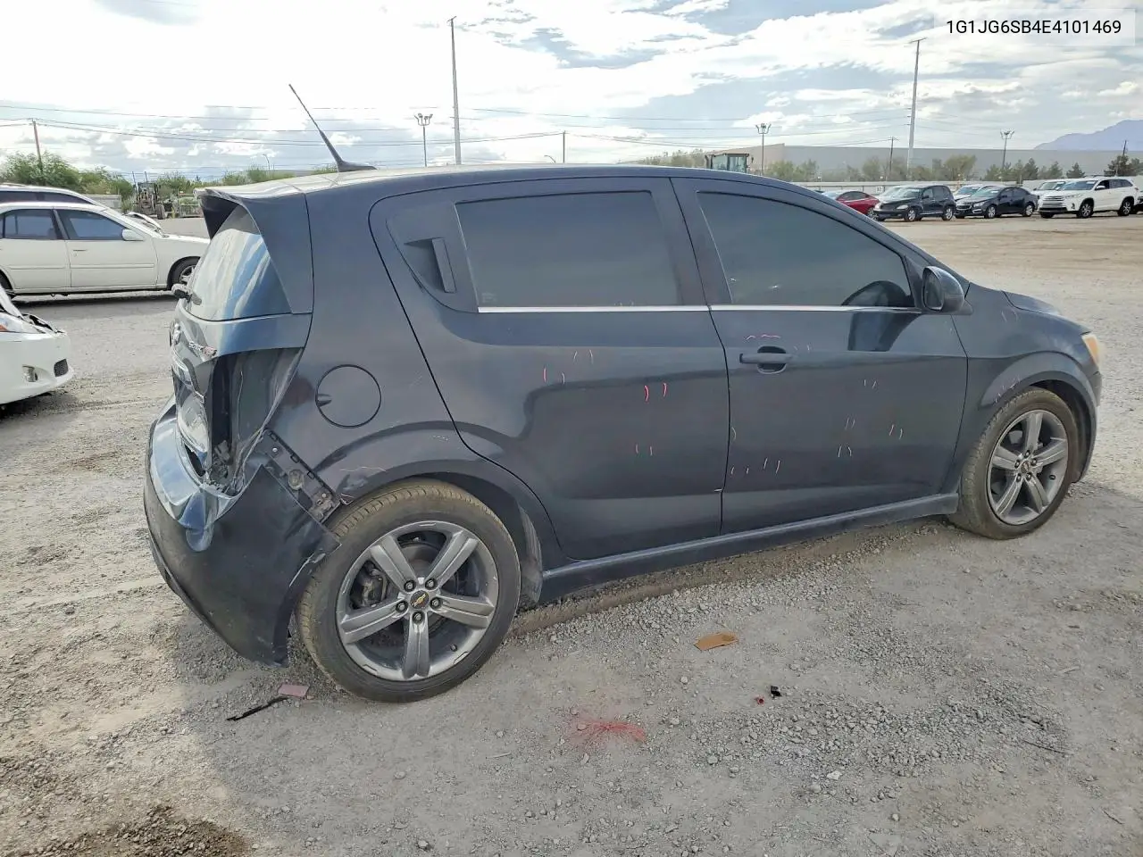 2014 Chevrolet Sonic Rs VIN: 1G1JG6SB4E4101469 Lot: 59671576