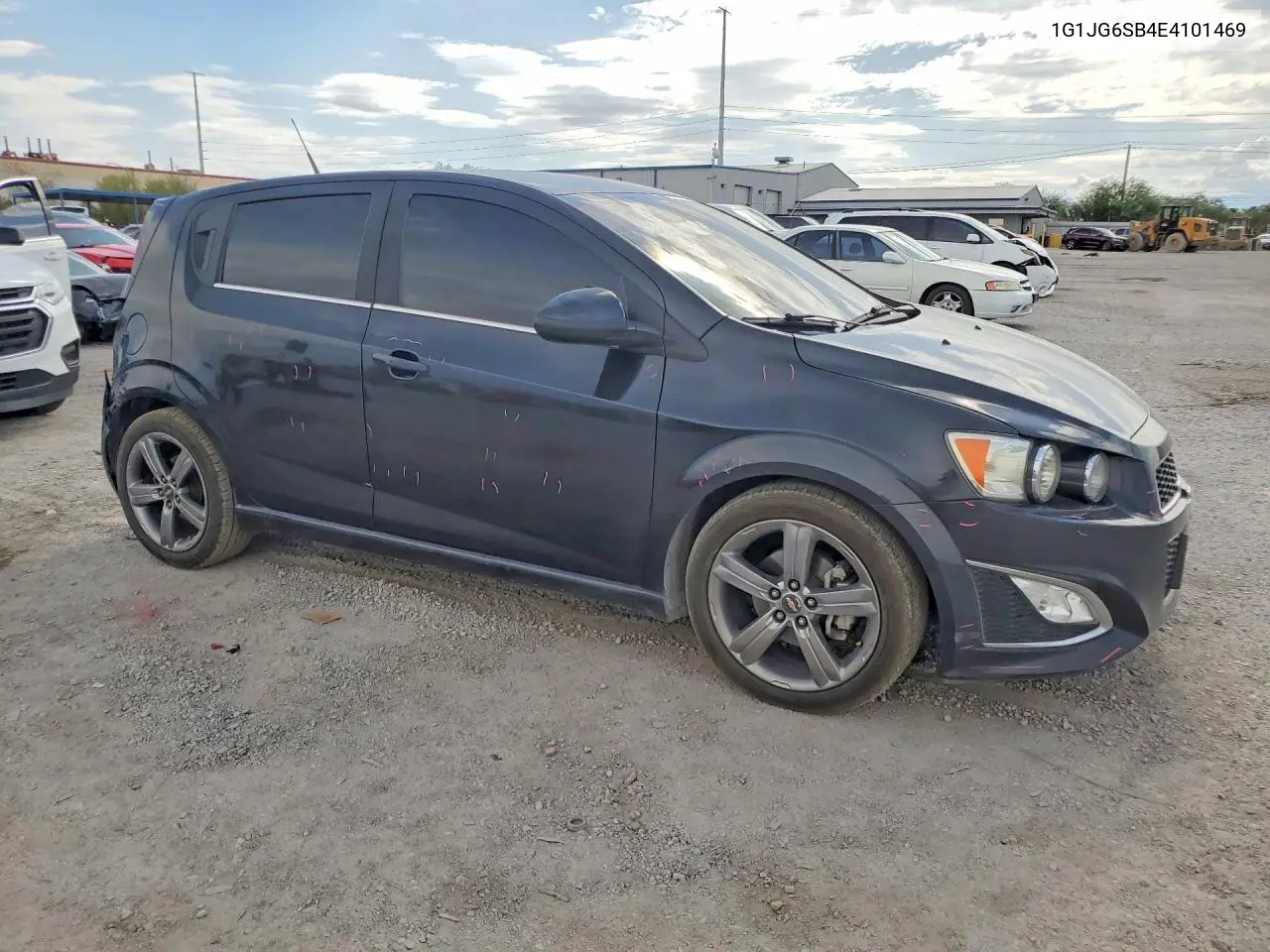 2014 Chevrolet Sonic Rs VIN: 1G1JG6SB4E4101469 Lot: 59671576