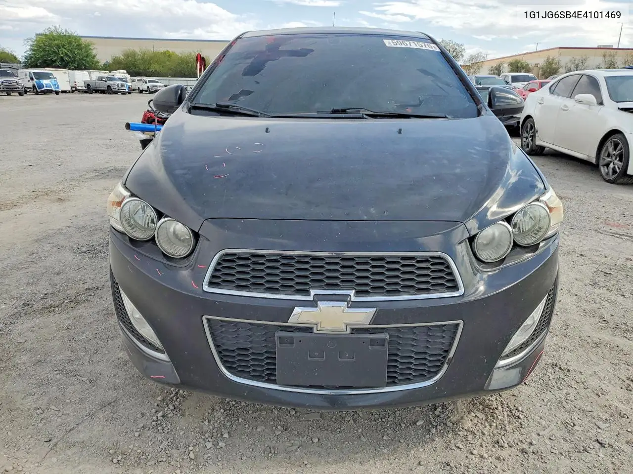 2014 Chevrolet Sonic Rs VIN: 1G1JG6SB4E4101469 Lot: 59671576
