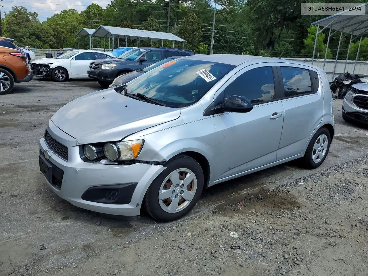2014 Chevrolet Sonic Ls VIN: 1G1JA6SH6E4112494 Lot: 59999486
