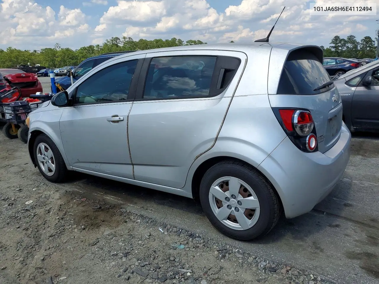 2014 Chevrolet Sonic Ls VIN: 1G1JA6SH6E4112494 Lot: 59999486