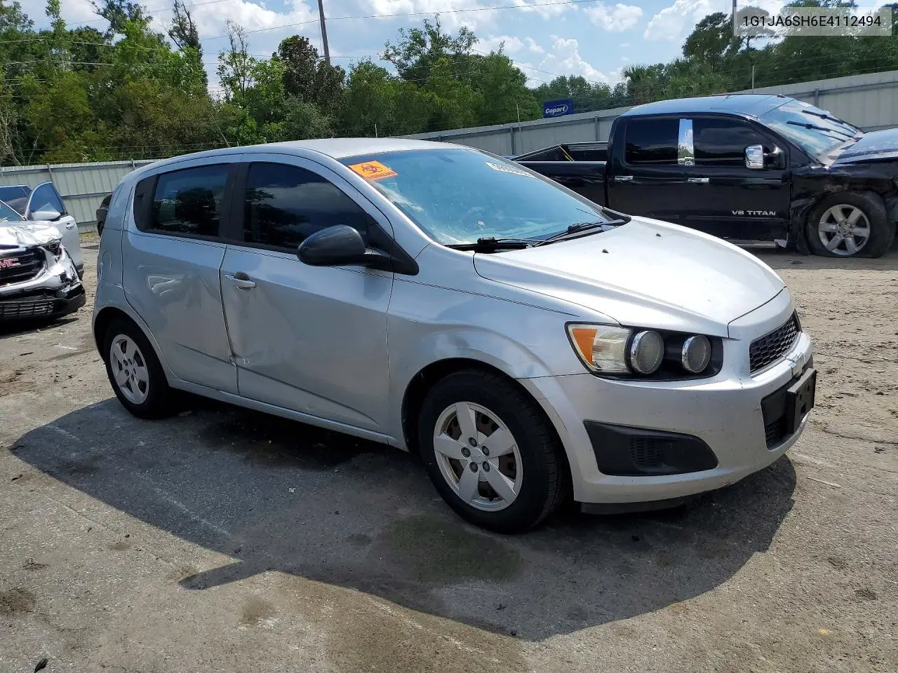 2014 Chevrolet Sonic Ls VIN: 1G1JA6SH6E4112494 Lot: 59999486