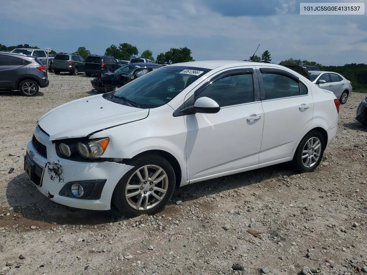 2014 Chevrolet Sonic Lt VIN: 1G1JC5SG0E4131537 Lot: 60612966