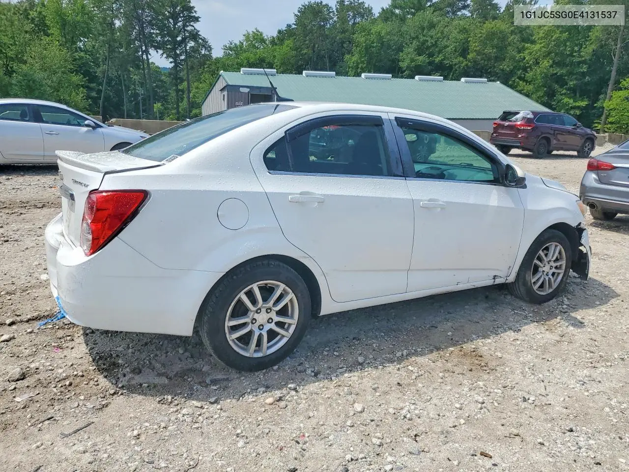 2014 Chevrolet Sonic Lt VIN: 1G1JC5SG0E4131537 Lot: 60612966