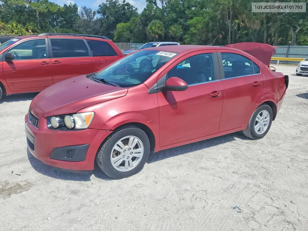2014 Chevrolet Sonic Lt VIN: 1G1JC5SHXE4101793 Lot: 60744296