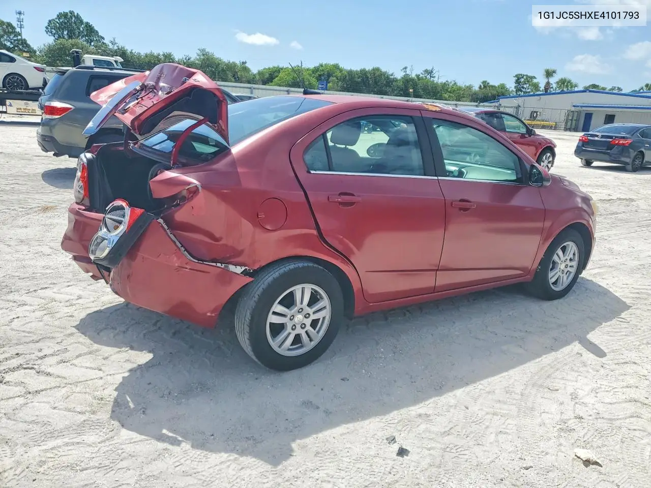 2014 Chevrolet Sonic Lt VIN: 1G1JC5SHXE4101793 Lot: 60744296