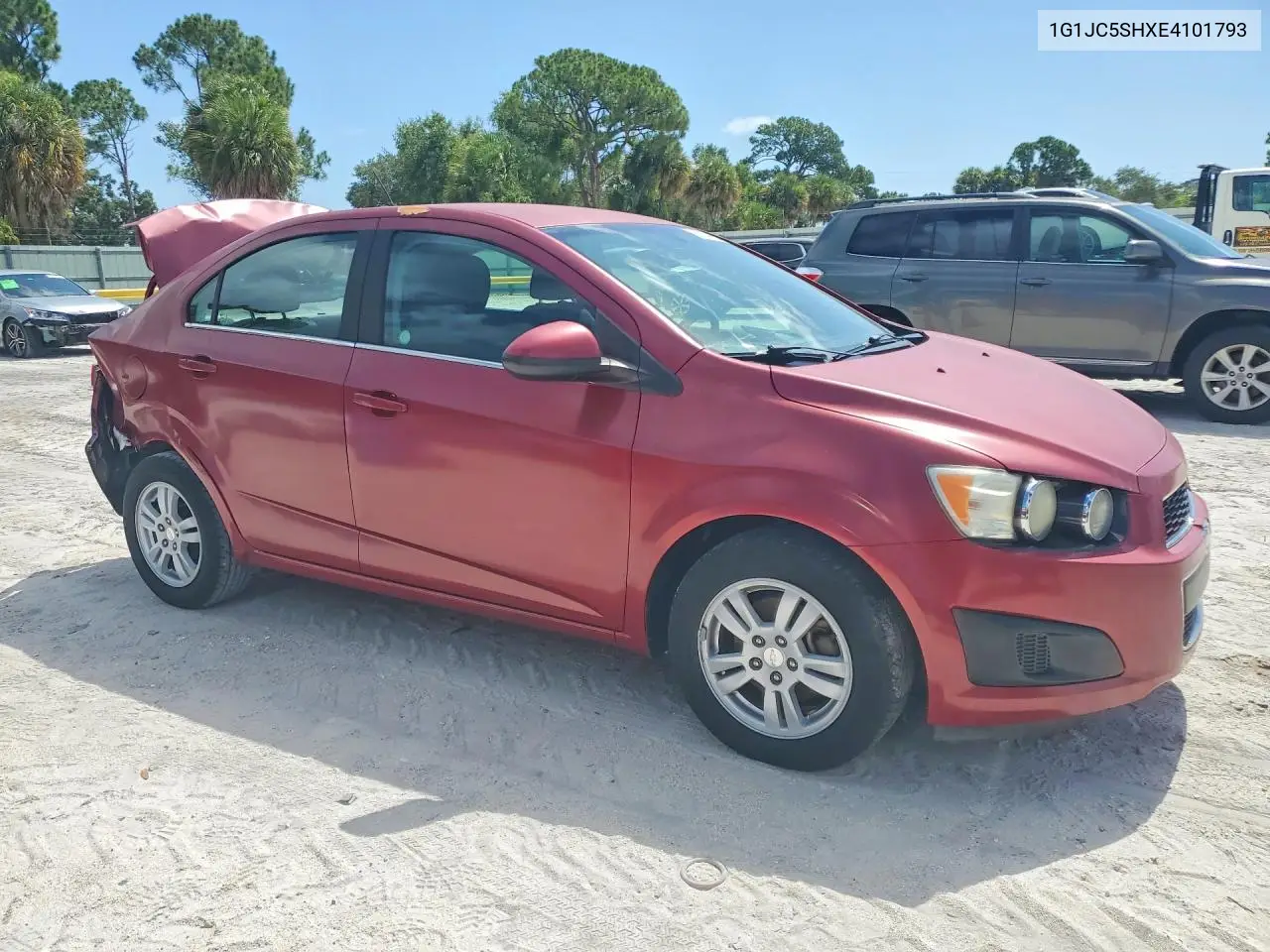 2014 Chevrolet Sonic Lt VIN: 1G1JC5SHXE4101793 Lot: 60744296