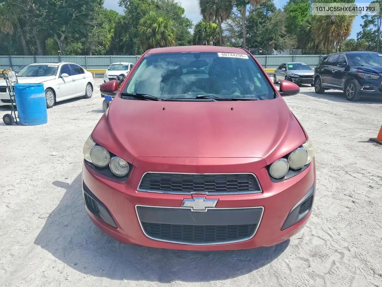 2014 Chevrolet Sonic Lt VIN: 1G1JC5SHXE4101793 Lot: 60744296