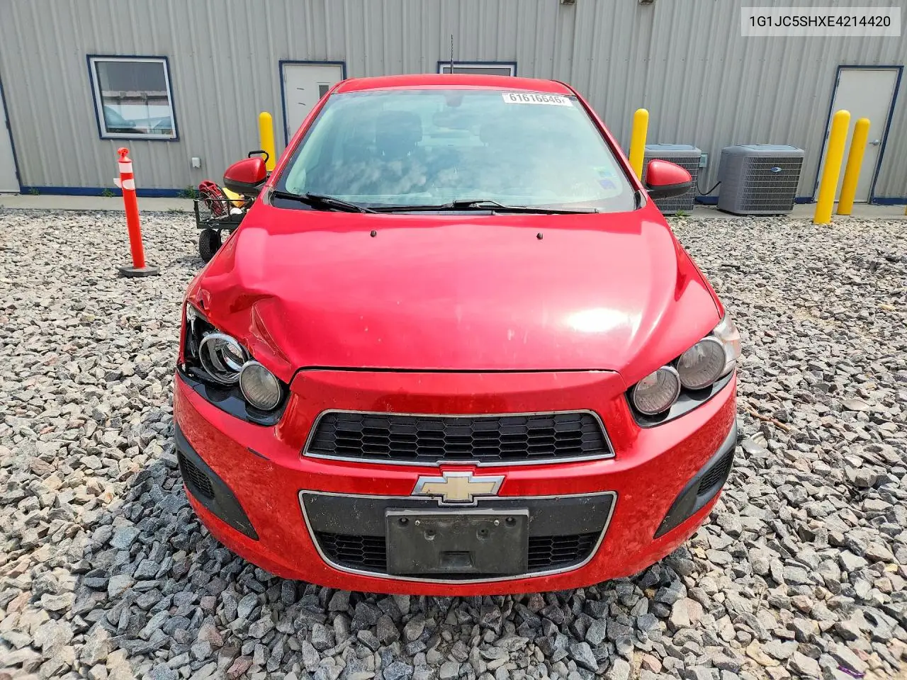 2014 Chevrolet Sonic Lt VIN: 1G1JC5SHXE4214420 Lot: 61616646