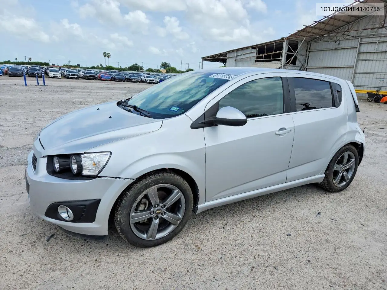 2014 Chevrolet Sonic Rs VIN: 1G1JG6SB4E4140756 Lot: 61718736