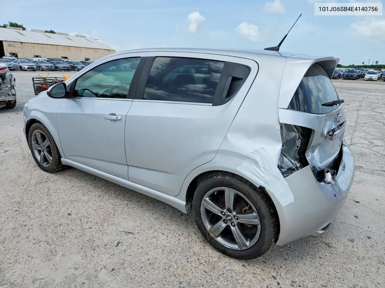 2014 Chevrolet Sonic Rs VIN: 1G1JG6SB4E4140756 Lot: 61718736
