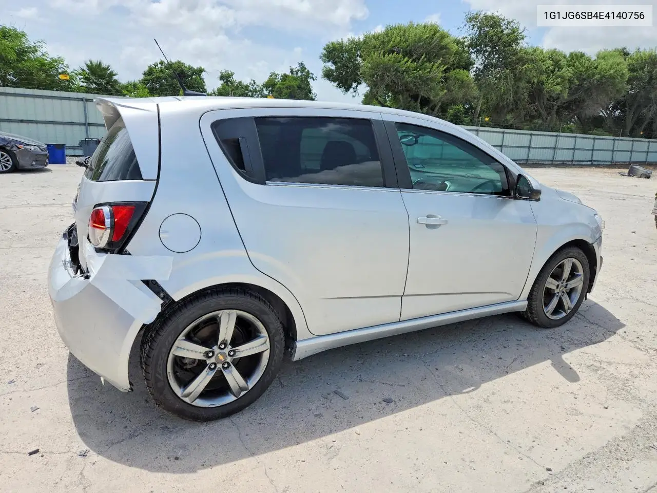 2014 Chevrolet Sonic Rs VIN: 1G1JG6SB4E4140756 Lot: 61718736