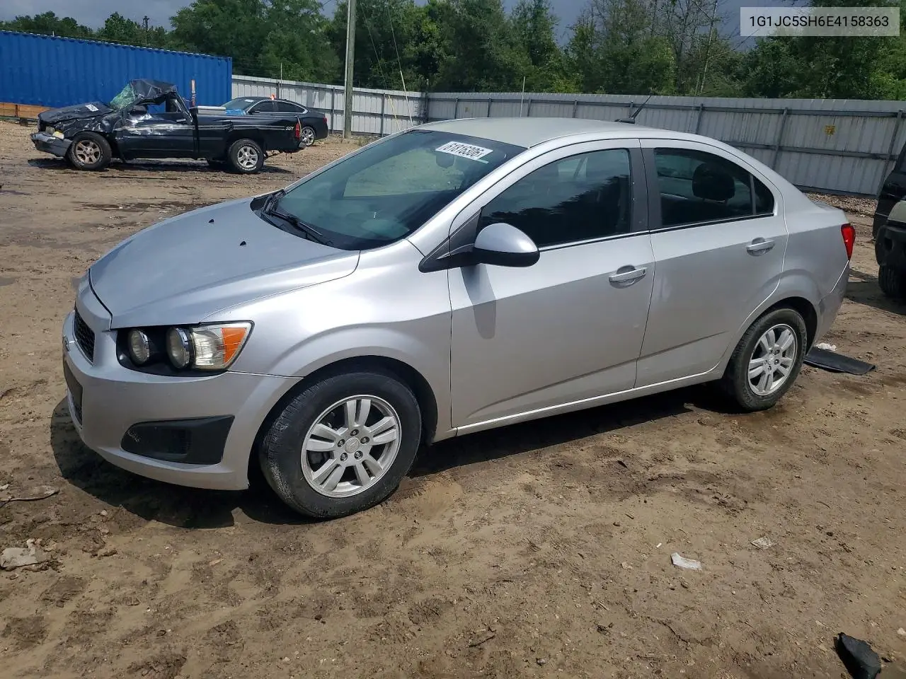 2014 Chevrolet Sonic Lt VIN: 1G1JC5SH6E4158363 Lot: 61816306