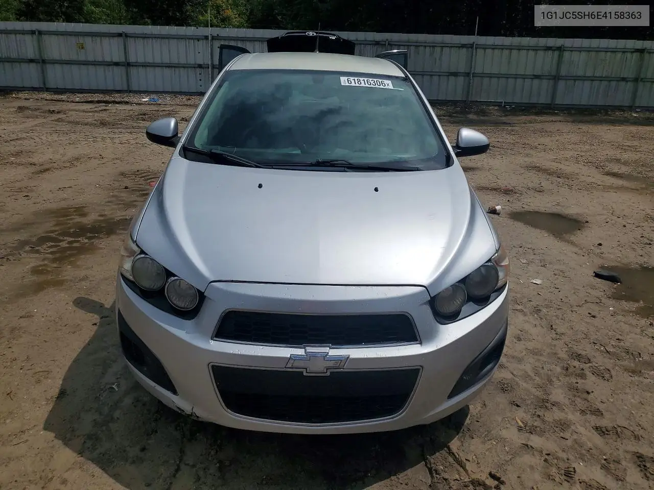 2014 Chevrolet Sonic Lt VIN: 1G1JC5SH6E4158363 Lot: 61816306