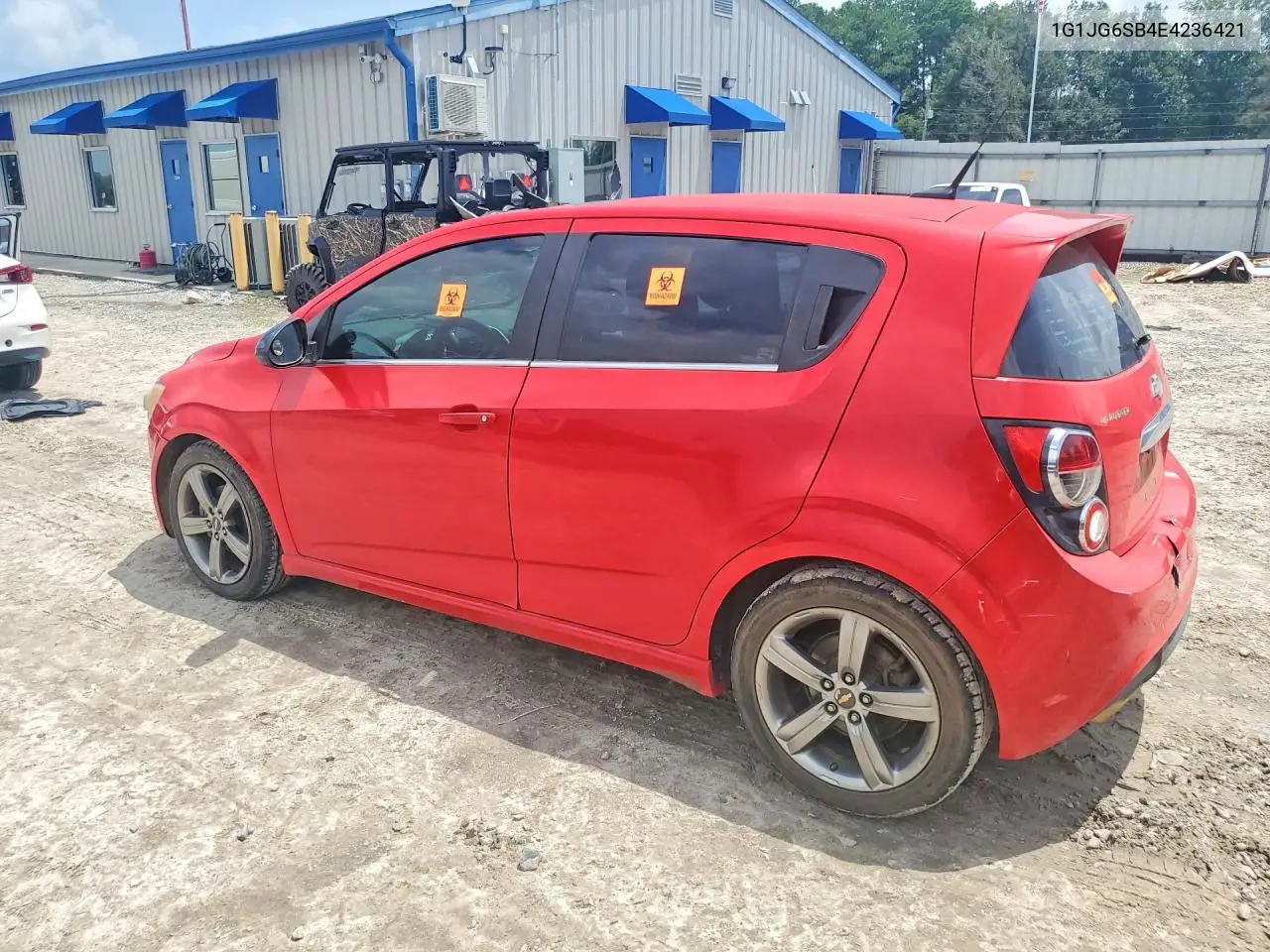 2014 Chevrolet Sonic Rs VIN: 1G1JG6SB4E4236421 Lot: 62322166