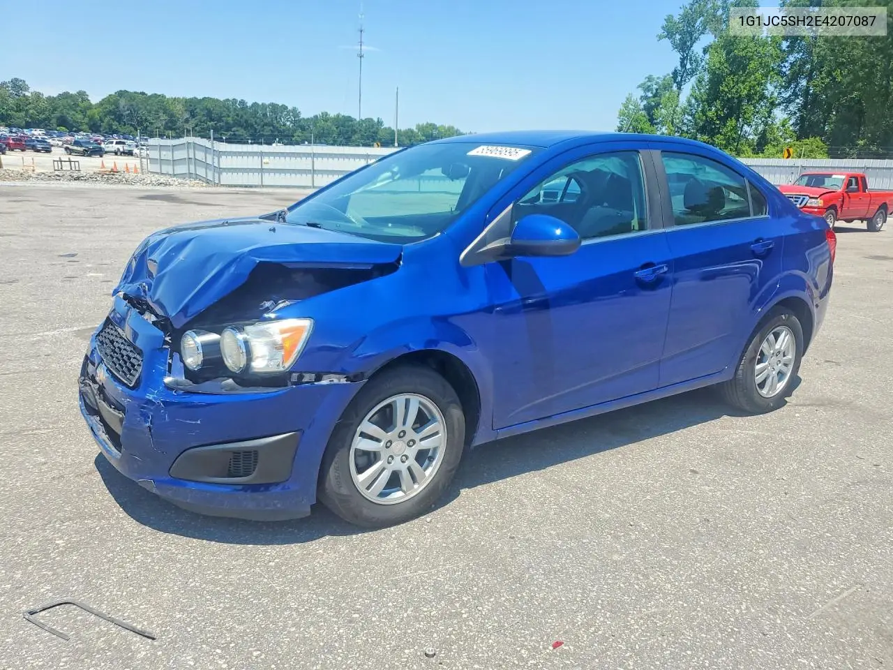 2014 Chevrolet Sonic Lt VIN: 1G1JC5SH2E4207087 Lot: 85969895