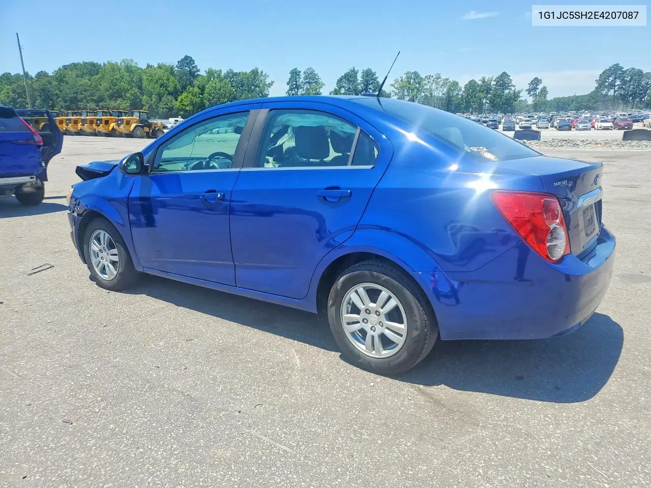 2014 Chevrolet Sonic Lt VIN: 1G1JC5SH2E4207087 Lot: 85969895
