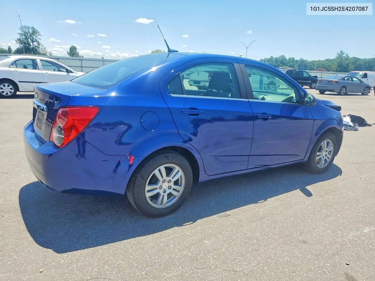 2014 Chevrolet Sonic Lt VIN: 1G1JC5SH2E4207087 Lot: 85969895