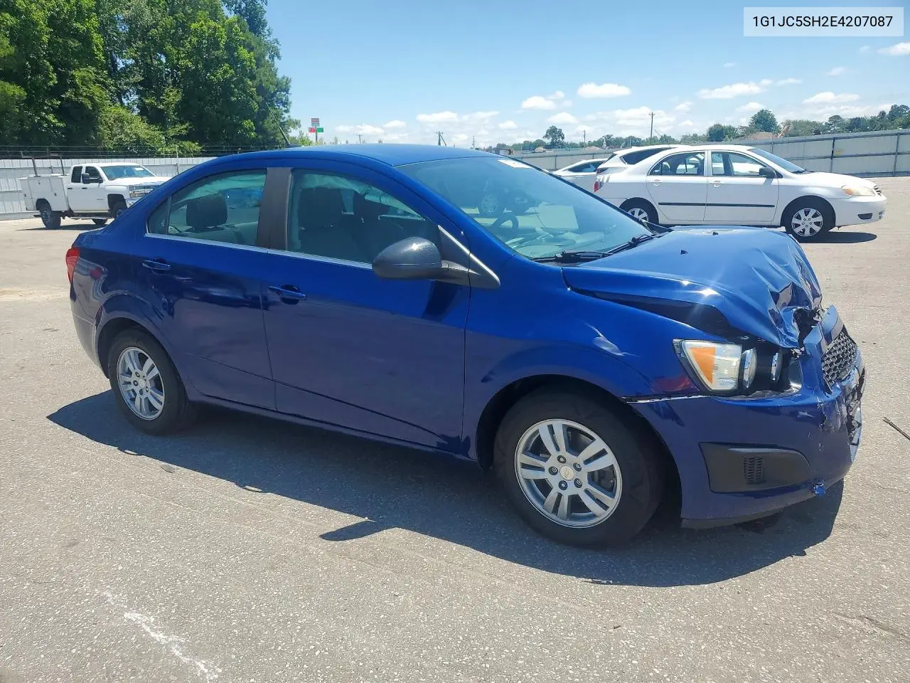 2014 Chevrolet Sonic Lt VIN: 1G1JC5SH2E4207087 Lot: 85969895