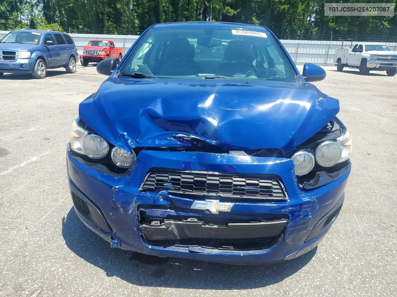 2014 Chevrolet Sonic Lt VIN: 1G1JC5SH2E4207087 Lot: 85969895