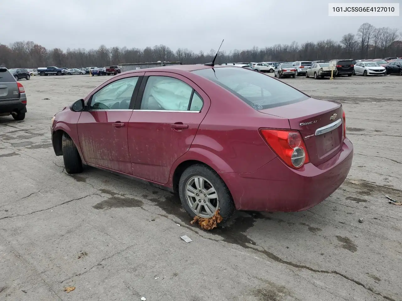 1G1JC5SG6E4127010 2014 Chevrolet Sonic Lt