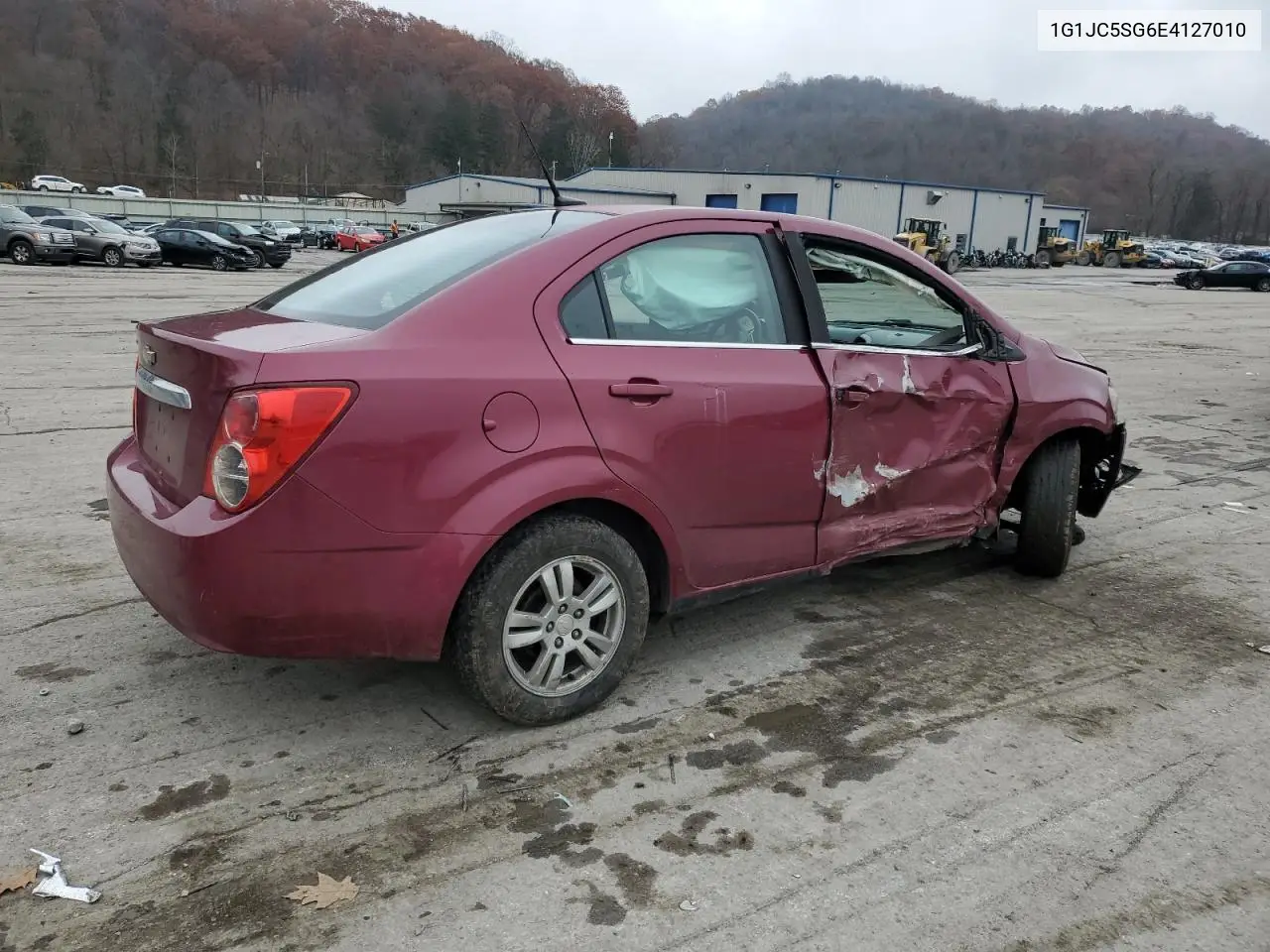 1G1JC5SG6E4127010 2014 Chevrolet Sonic Lt
