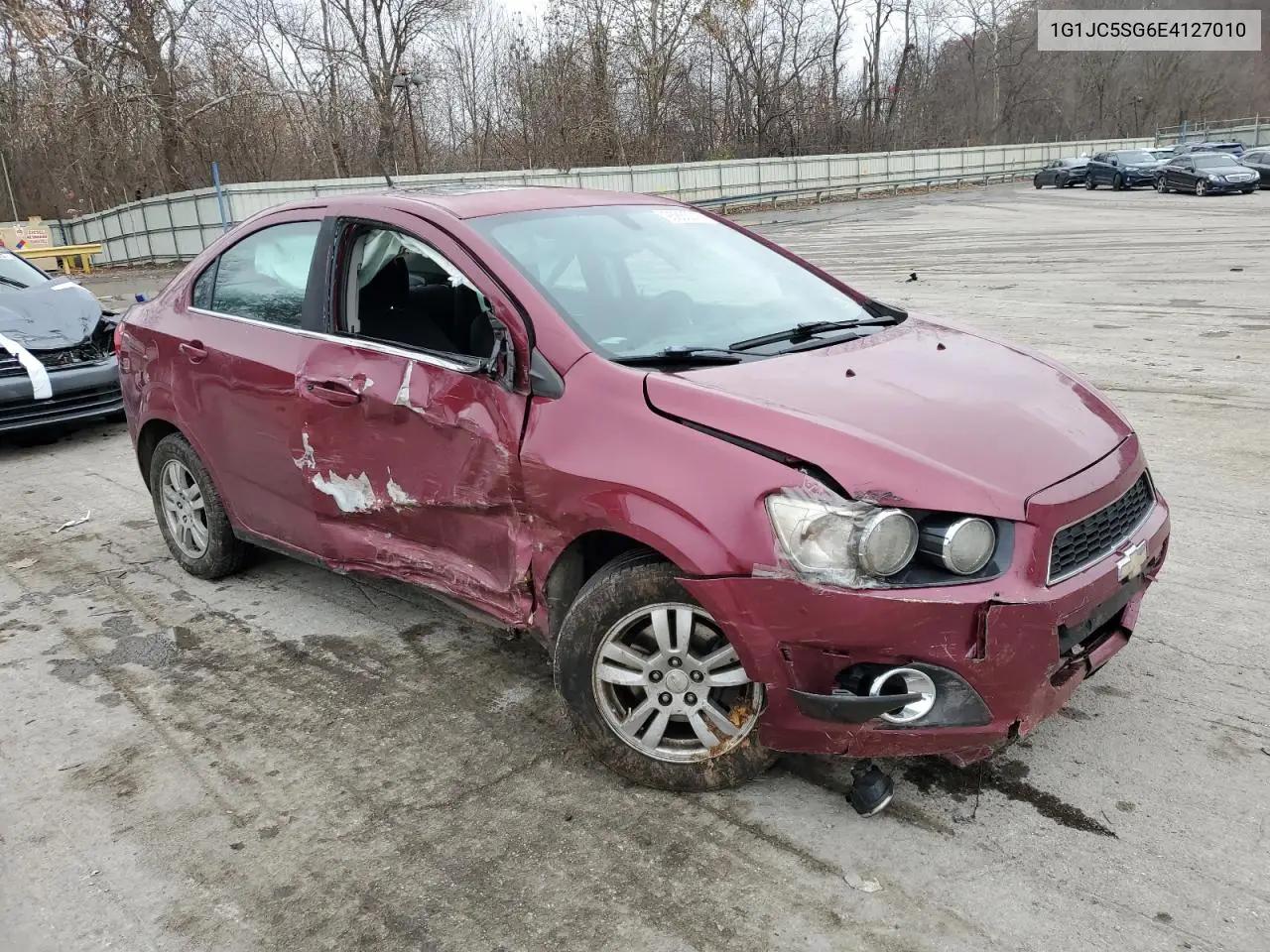 1G1JC5SG6E4127010 2014 Chevrolet Sonic Lt