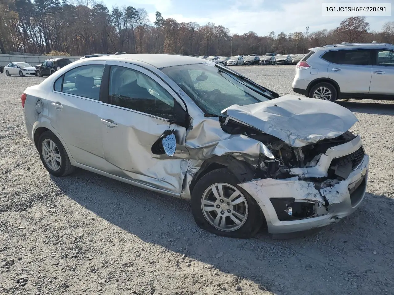 1G1JC5SH6F4220491 2015 Chevrolet Sonic Lt