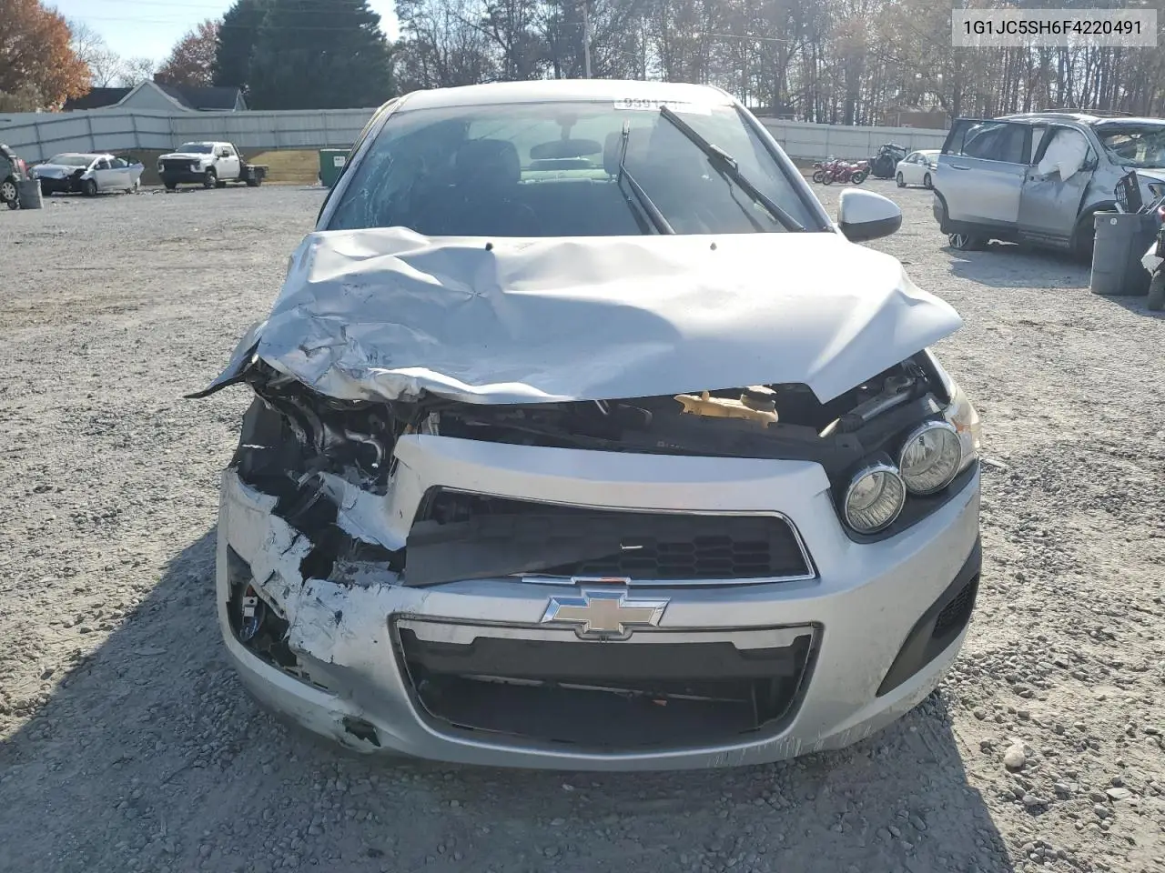 1G1JC5SH6F4220491 2015 Chevrolet Sonic Lt