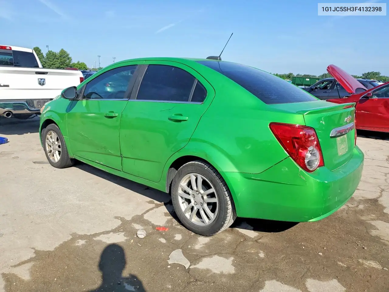 2015 Chevrolet Sonic Lt VIN: 1G1JC5SH3F4132398 Lot: 54653676