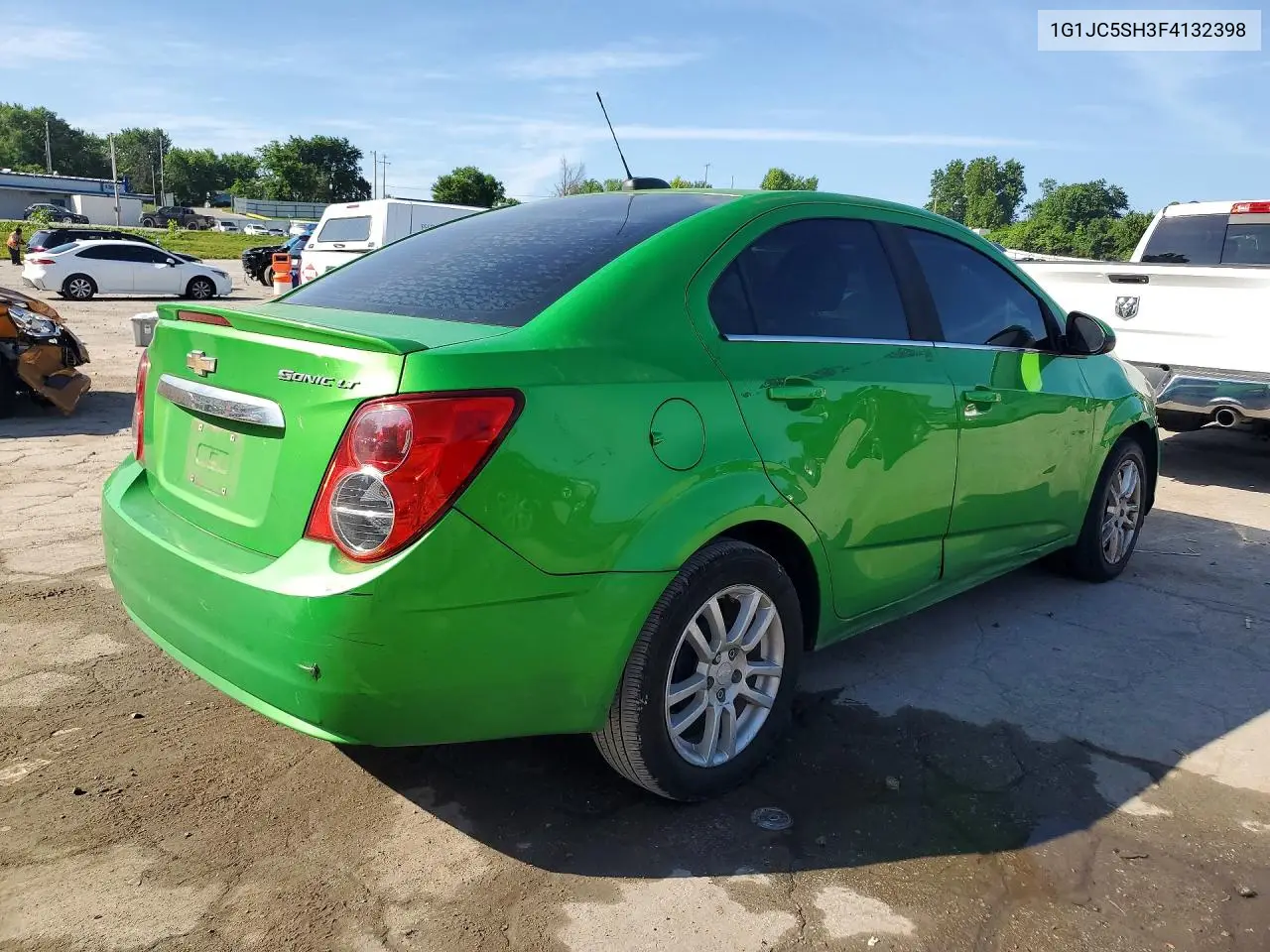 2015 Chevrolet Sonic Lt VIN: 1G1JC5SH3F4132398 Lot: 54653676
